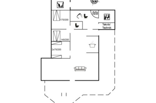 Foto 31 - Haus mit 3 Schlafzimmern in Harboøre mit terrasse und sauna