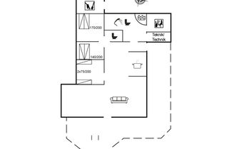 Foto 2 - Casa de 3 quartos em Harboøre com terraço e sauna