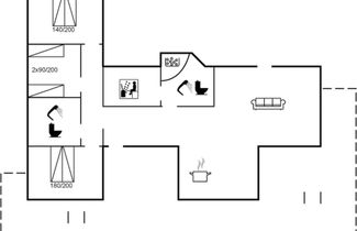 Foto 2 - Casa de 3 quartos em Klitmøller com terraço e sauna