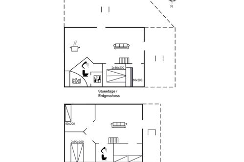 Foto 26 - Casa con 5 camere da letto a Rømø con terrazza e sauna