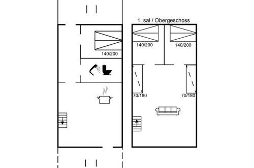 Foto 2 - Apartamento de 3 quartos em Rømø com piscina e terraço