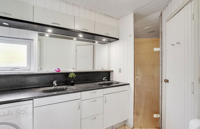 Casa de 3 quartos em Klitmøller com terraço e sauna - Foto 26