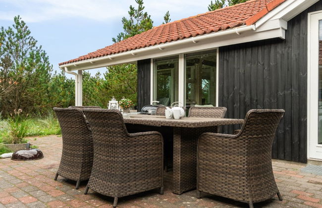 Casa de 3 quartos em Klitmøller com terraço e sauna - Foto 12