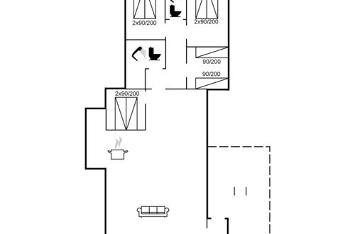Foto 2 - Casa con 4 camere da letto a Klitmøller con terrazza