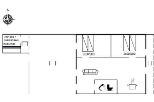 Foto 31 - Appartamento con 2 camere da letto a Rømø con terrazza