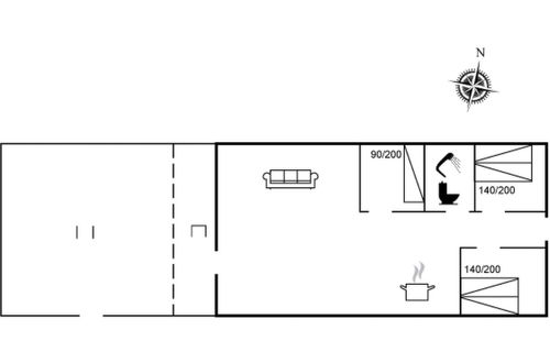 Foto 2 - Casa de 3 quartos em Sydals com terraço
