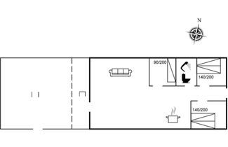 Foto 2 - Casa de 3 quartos em Sydals com terraço