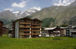 Photo 2 - Appartement de 2 chambres à Saas-Fee avec jardin