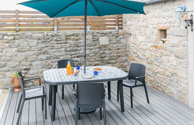 Casa de 2 quartos em Santec com jardim e terraço - Foto 18