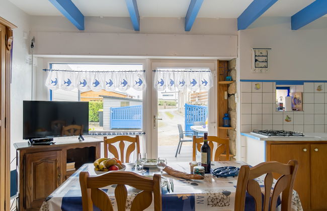 Casa de 2 quartos em Santec com jardim e terraço - Foto 2