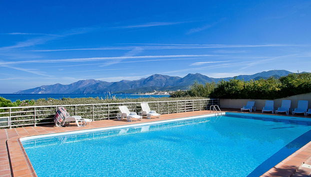 Appartamento con 2 camere da letto a Saint-Florent con piscina e terrazza - Foto 3