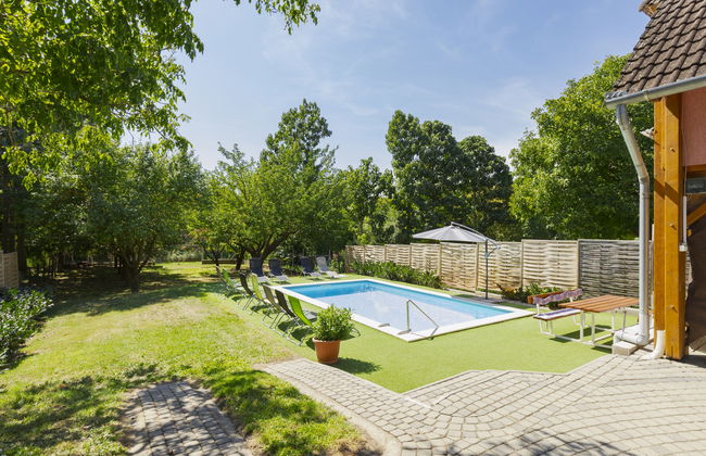 Casa de 7 quartos em Balatonszemes com piscina privada e jardim - Foto 33