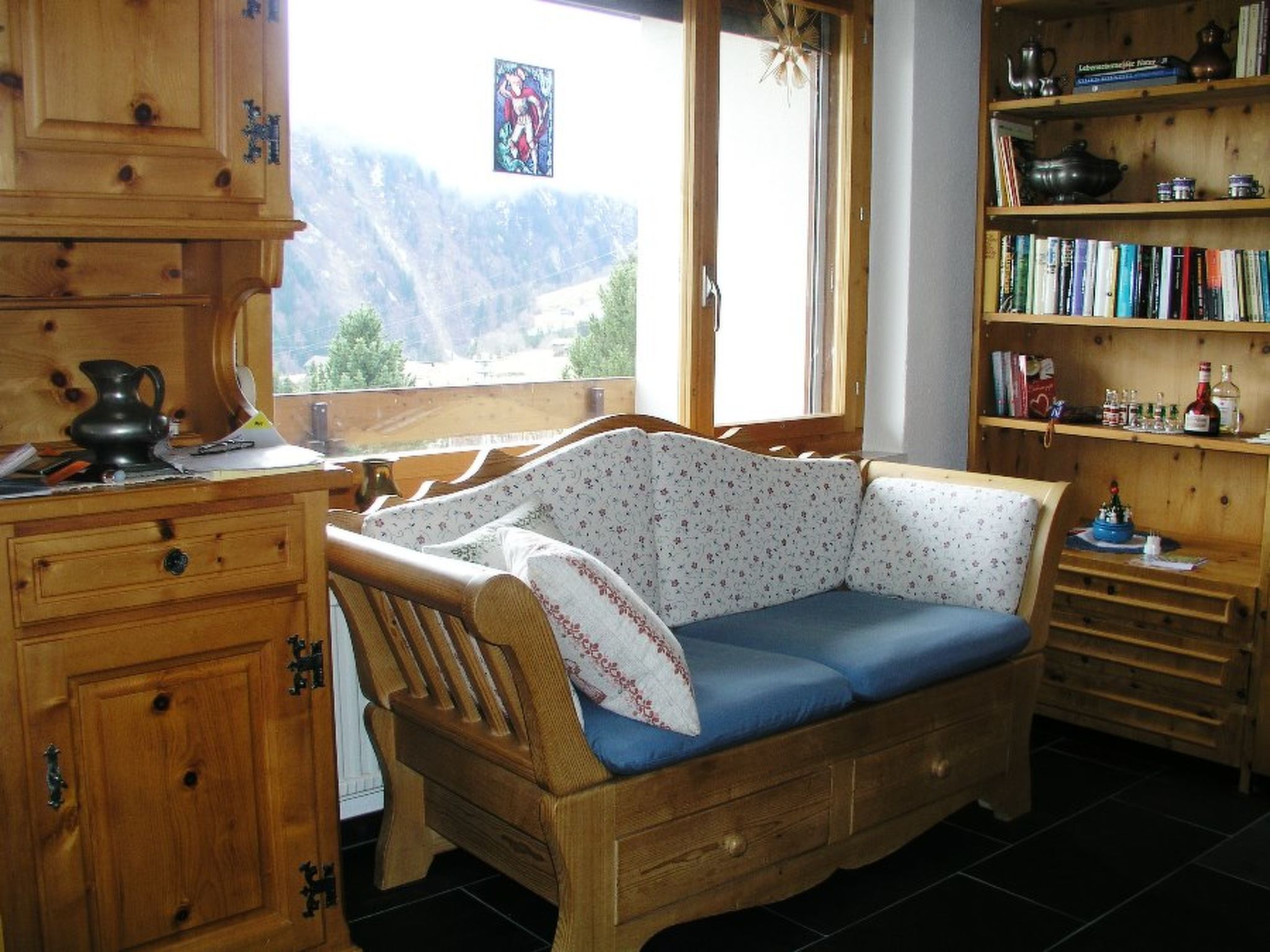 Foto 2 - Appartamento con 1 camera da letto a Disentis/Mustér con vista sulle montagne