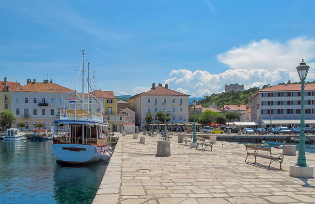 Apartamento de 1 quarto em Senj com piscina e terraço - Foto 33
