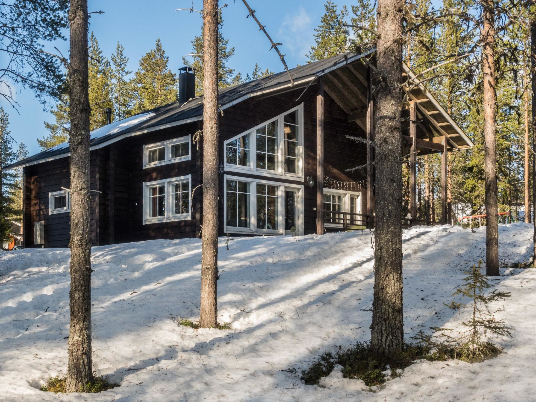 Foto 5 - Casa con 3 camere da letto a Kittilä con sauna e vista sulle montagne