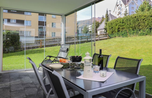 Apartamento de 2 quartos em Davos com jardim e terraço - Foto 5