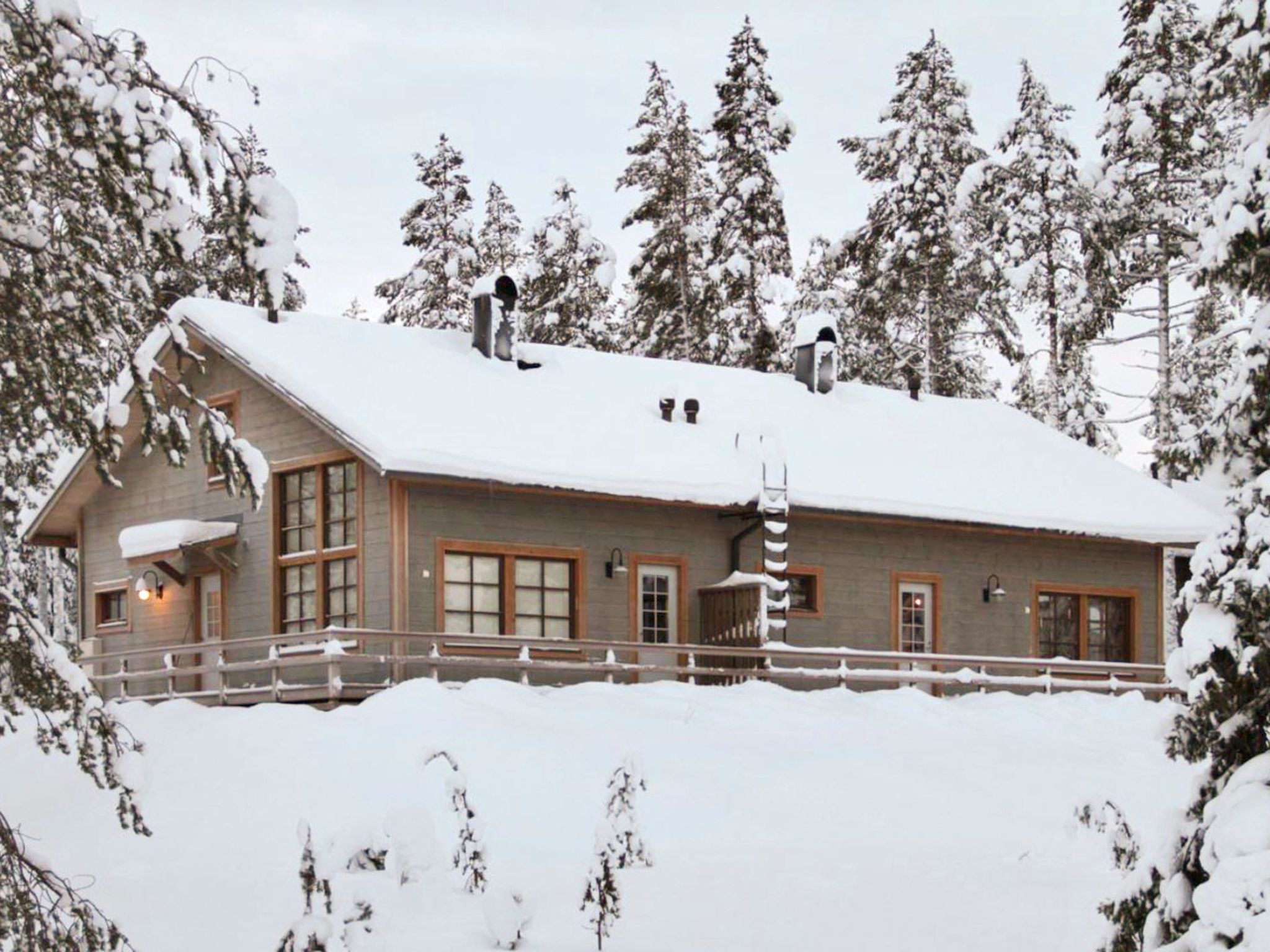 Foto 1 - Haus mit 2 Schlafzimmern in Kolari mit sauna und blick auf die berge