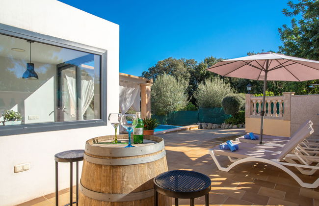 Casa de 3 quartos em Selva com piscina privada e jardim - Foto 29