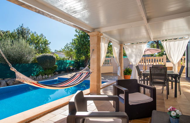 Casa de 3 quartos em Selva com piscina privada e jardim - Foto 20