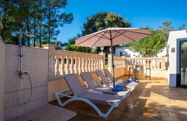 Casa de 3 quartos em Selva com piscina privada e jardim - Foto 26