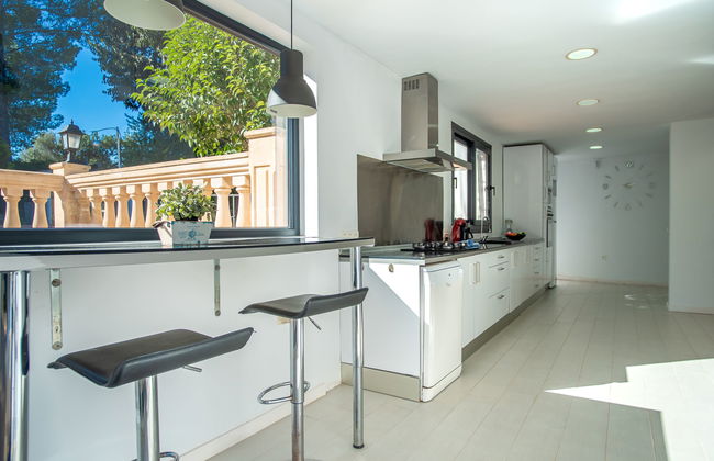 Casa de 3 quartos em Selva com piscina privada e jardim - Foto 8
