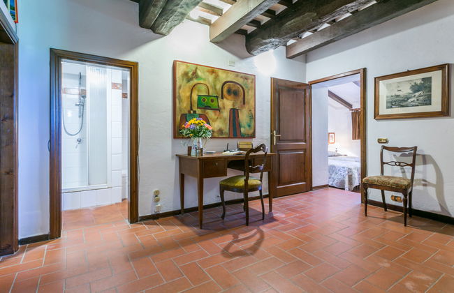 Apartamento de 3 quartos em Colle di Val d'Elsa com piscina e jardim - Foto 34