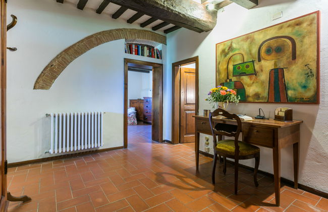 Apartamento de 3 quartos em Colle di Val d'Elsa com piscina e jardim - Foto 16