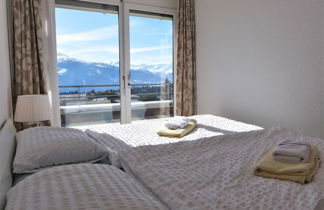 Foto 3 - Apartamento de 1 quarto em Crans-Montana com piscina e vista para a montanha