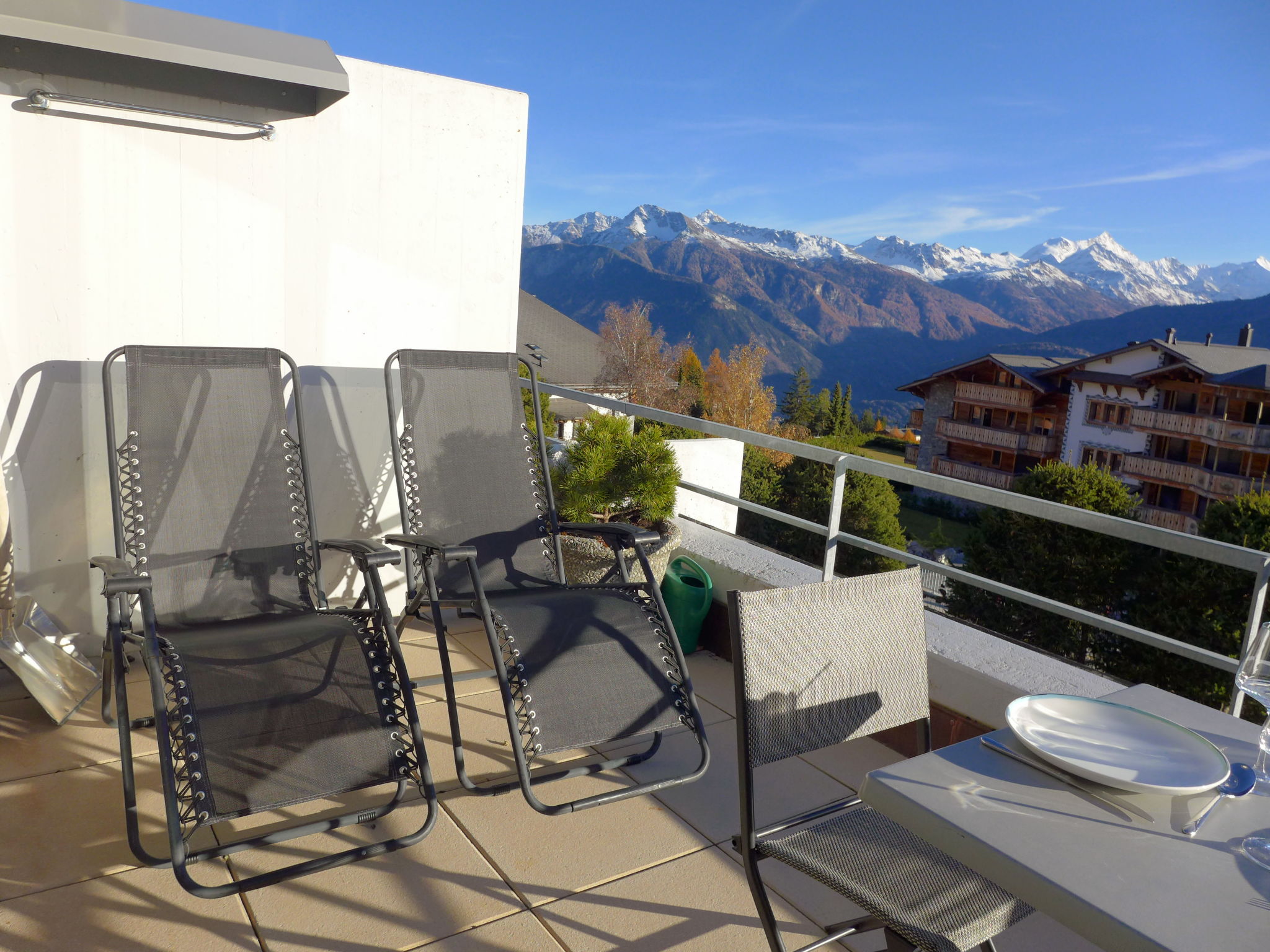 Photo 19 - 1 bedroom Apartment in Crans-Montana with swimming pool and mountain view