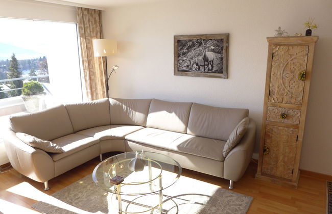 Apartamento de 2 quartos em Crans-Montana com piscina e sauna - Foto 8