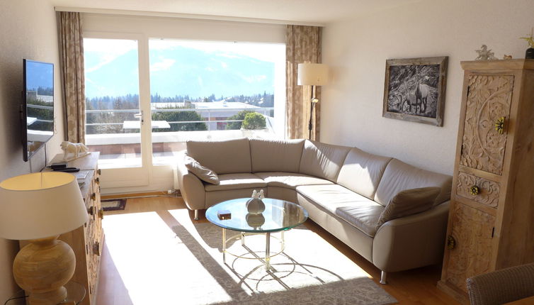 Photo 1 - Appartement de 1 chambre à Crans-Montana avec piscine et vues sur la montagne