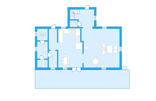 Haus mit 5 Schlafzimmern in Totebo mit garten und terrasse - Foto 24