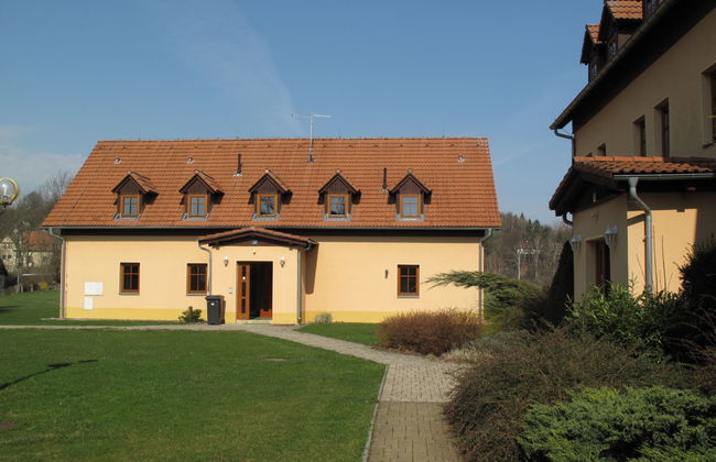 Apartamento de 1 quarto em Jetřichovice com piscina e jardim - Foto 5