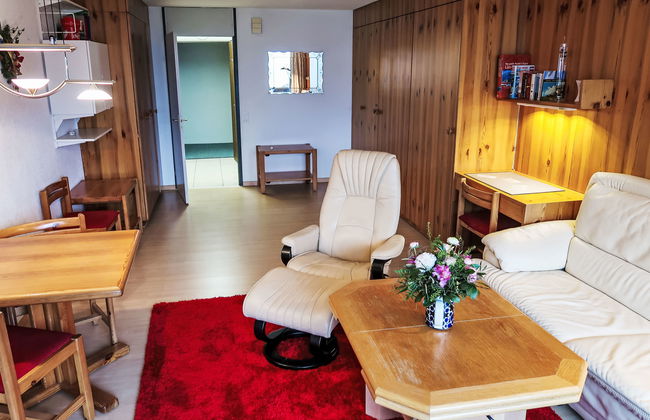 Apartamento de 1 quarto em Disentis/Mustér com piscina e jardim - Foto 3