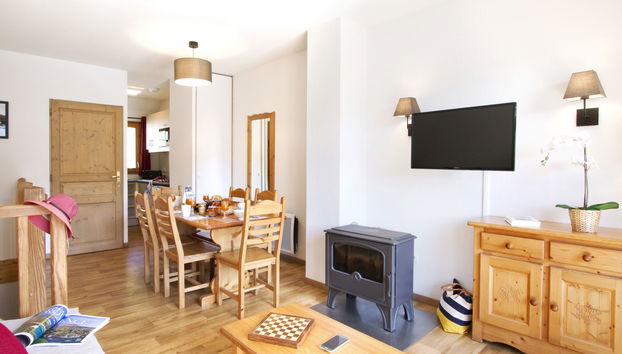 Apartment mit 3 Schlafzimmern in Valmeinier mit schwimmbad und terrasse - Foto 4