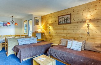 Foto 1 - Apartment mit 1 Schlafzimmer in Les Belleville mit blick auf die berge
