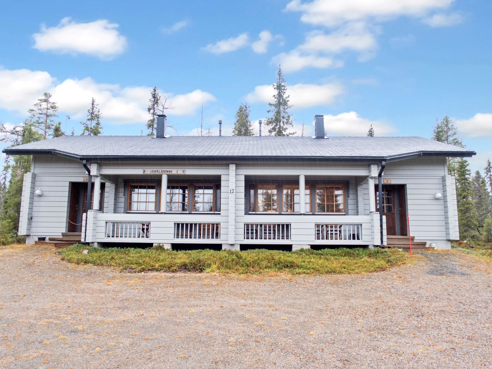 Foto 1 - Casa de 2 habitaciones en Kuusamo con sauna y vistas a la montaña