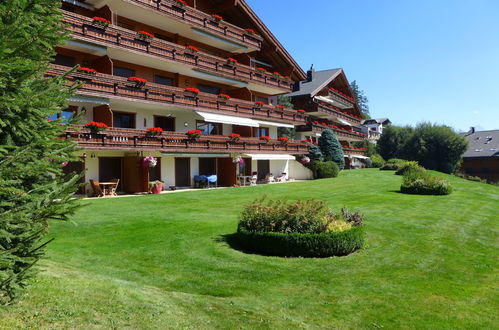 Foto 31 - Apartamento de 2 habitaciones en Crans-Montana con jardín y vistas a la montaña