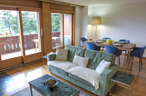 Foto 8 - Apartamento de 2 quartos em Crans-Montana com jardim e terraço