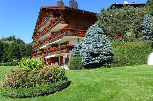 Foto 1 - Appartamento con 2 camere da letto a Crans-Montana con giardino e vista sulle montagne