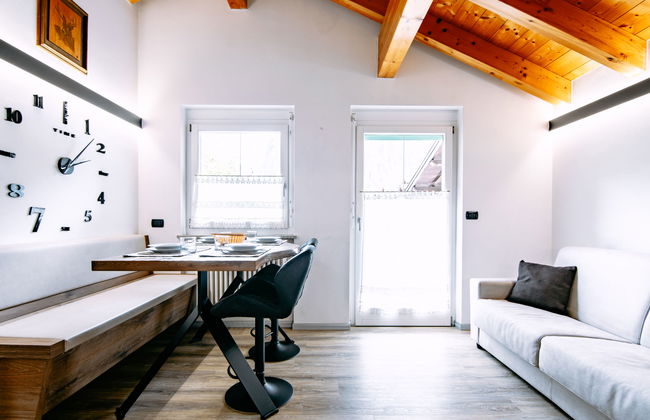 Apartamento de 2 quartos em Mazzin com jardim e terraço - Foto 1