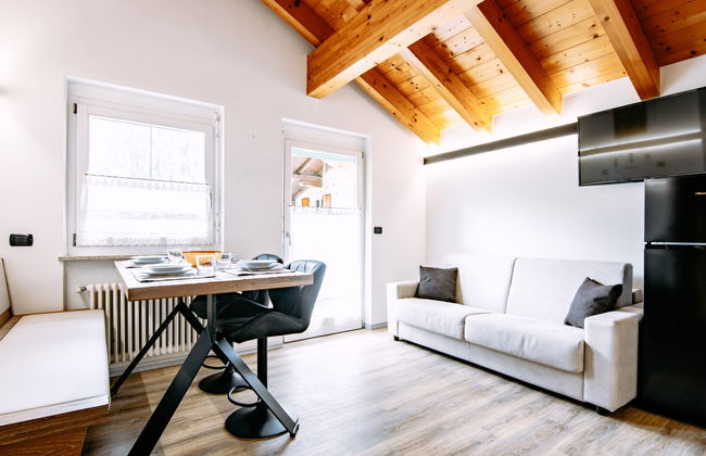 Apartamento de 2 quartos em Mazzin com jardim e terraço - Foto 22