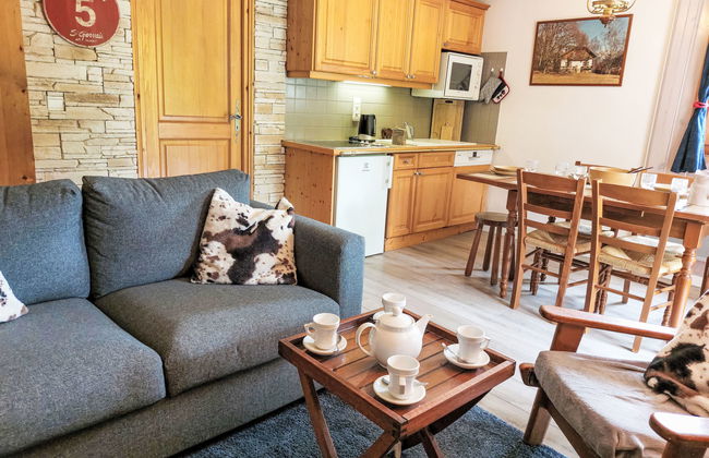 Apartment mit 4 Schlafzimmern in Saint-Gervais-les-Bains mit garten und terrasse - Foto 12