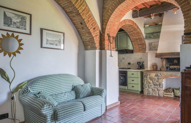 Apartment mit 2 Schlafzimmern in Montevarchi mit schwimmbad und garten - Foto 4
