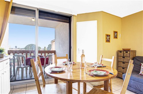 Foto 8 - Apartamento de 1 quarto em Canet-en-Roussillon com piscina e vistas do mar