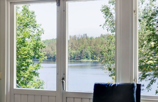 Casa de 3 quartos em Asarum com jardim e terraço - Foto 13