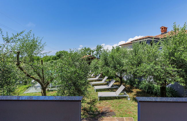 Casa de 5 quartos em Umag com piscina privada e jardim - Foto 15