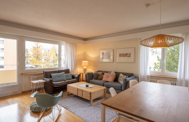 Apartment mit 3 Schlafzimmern in Sankt Moritz mit garten - Foto 2