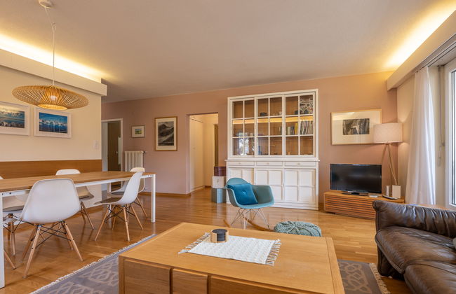 Apartment mit 3 Schlafzimmern in Sankt Moritz mit garten - Foto 1
