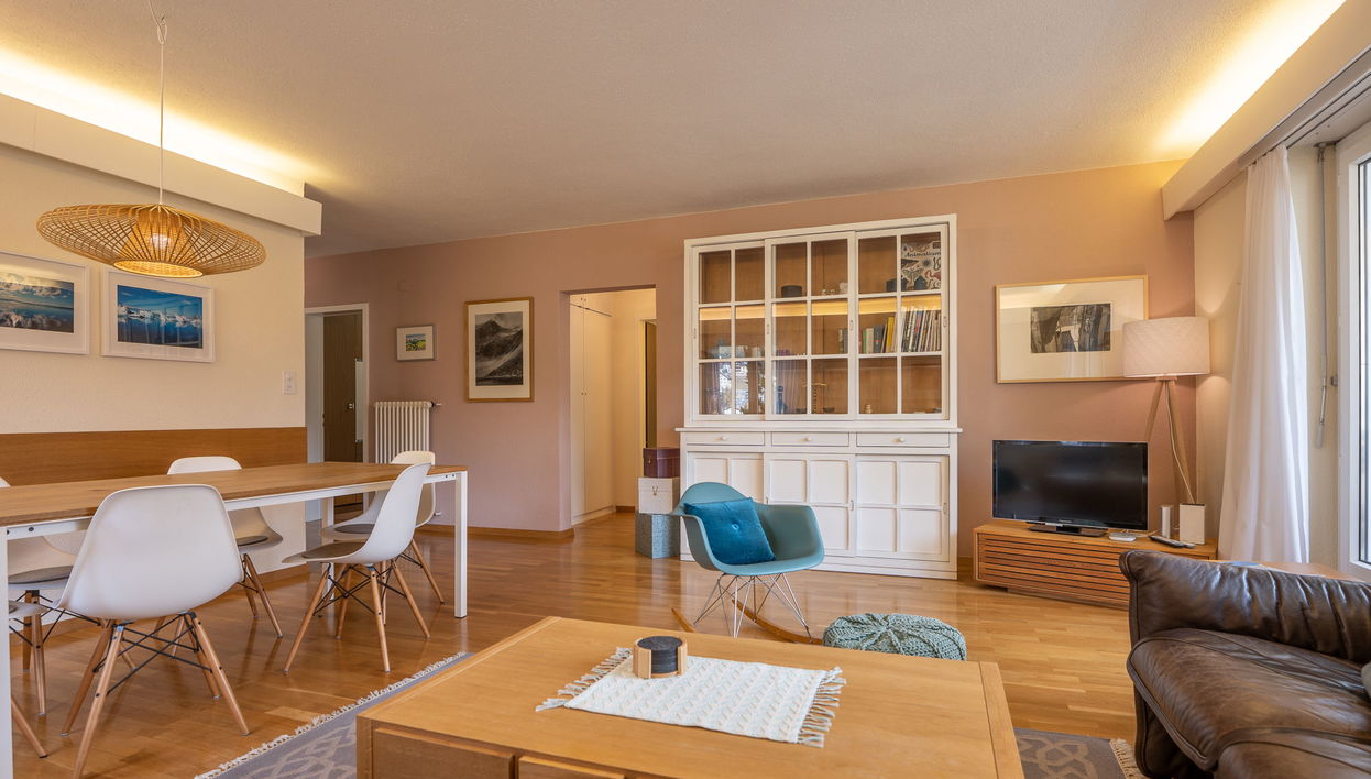 Apartment mit 3 Schlafzimmern in Sankt Moritz mit garten - Foto 1